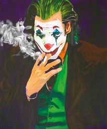 Wenskaart met titel 'the Joker'